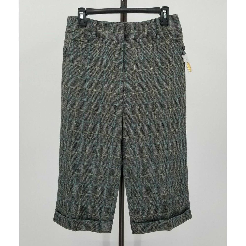 Womens Talbots Petite Wool Mix Stretch Trousers 8P